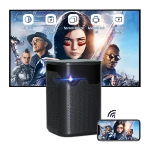 Mini Smart Android Projector Full HD Led Portable DLP Projector Wifi Beamer Home Theater Proyector