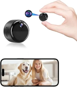 Mini Smart Home Security Camera 4G Network Night Vision Remote Video Monitoring CMOS Sensor Cloud SIM Card 1 Year Warranty