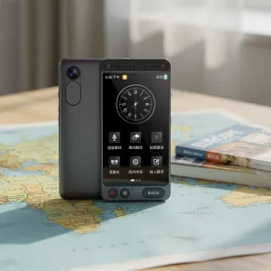Mini Smart Translator 142-Language Online and Offline Translation 4.0-Inch IPS Touchscreen Photo Scan and Recording