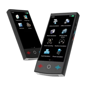 Mini Translator, 160 Online and 17 Offline Languages, Smart AI Translation, Color IPS Display, Android, WiFi, Photo Translation