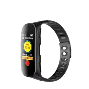 Mini Voice Recorder Bracelet S6+ Wearable Hidden Recorder One Button Recording HD Noise Reduction MP3 Recorder