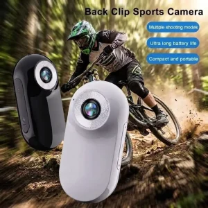 Mini Waterproof Camera Easy Carry Neck Hanging Thumb Carrying for Cycling Running Hiking Outdoor Sports Recording