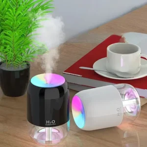 Minimalist Hotel Smart Aroma Diffuser French Car Air Humidifier with Color Changing Light Mini USB English