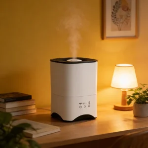 Minimalist Touch Screen Humidifier with Humidistat >4.5L Capacity Energy Efficient Design for Hotel & Commercial Use