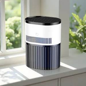 Mistless Evaporative Humidifier Smart Control Quiet Portable Air Moisturizing Machine for Home Bedroom Office