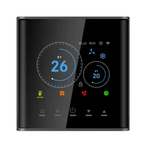Mitsubishi Tuya Smart Programmable Wired VRF Remote Controller Zigbee Central air Conditioning Thermostat for Voice Assistant