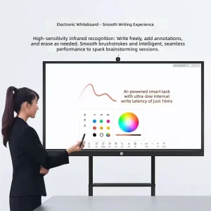 Mobile 4K UHD IPS Panel Interactive Conference All in One Touch Display 20 Point Multi Touch Smart Screen for 2.1 Android OS