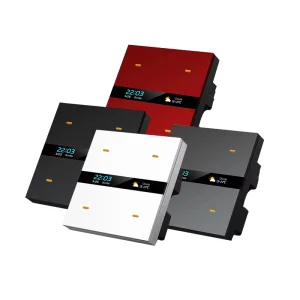 Mobile APP Remote Control with Human Body Sensing TUYA ZIGBEE Smart Switch 4gang Push Button Home Automation