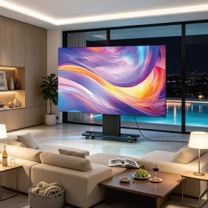 Mobile All in One LED Display Foldable Smart Screen for Business Presentation and Events
