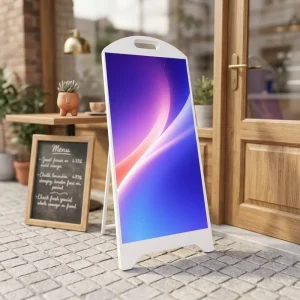 Mobile Indoor Digital Signage Portable Freestanding LED Display for Exhibitions & Events