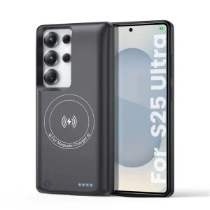 Mobile Phone Back Clip Battery for S25 Ultra/24/23/22p Portable Wireless Back Clip Power Bank
