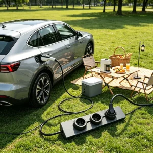 Mode 2 Portable EV Charger 3.5kW 16A 240V EVSE Electric Car Charger V2L Adapter Type 2 Type 1 GBT Multi Country Plug Custom OEM