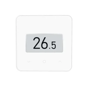 Modern 7-Day 4-Period Programmable Thermostat with Frost Protection Heat Cool Option Wired Touchscreen for Apartment Use