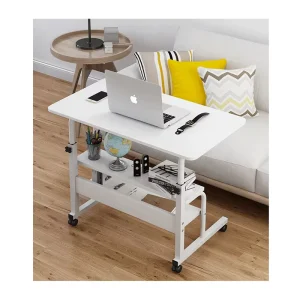 Modern Design Multifunction Office Desk Chair Wooden Lift Tables with Shelves for Study Computer Table
