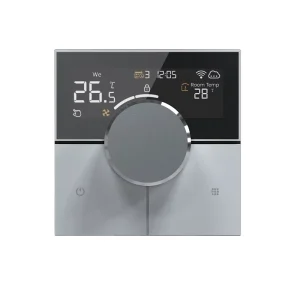 Modern Design Smart Thermostat for Hotel Use Programmable Digital WiFi Touch Screen 230V Voltage Energy Saving Floor Heating