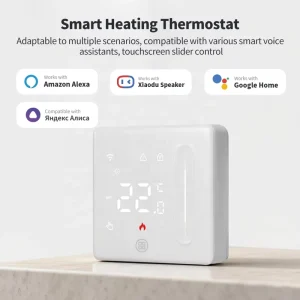 Modern Design Smart WiFi Floor Heating Thermostat with Easy Installation for Indoor Apartment & Hotel Use