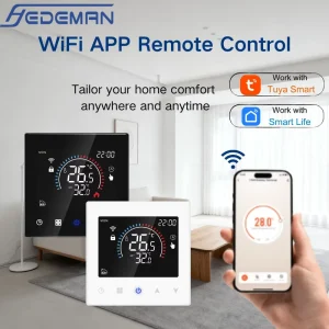 Modern Design Tuya Intelligenter Thermostat for Electric Floor Heating Systems Thermostat with RoHS CQC Certificate Thermostat