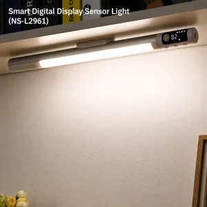 Modern Digital Display Smart Home Cabinet LED Linear Lighting System with Remote Control and Dimmable Features