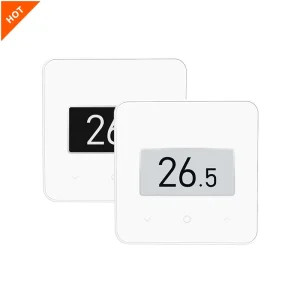 Modern Digital Thermostat with E Ink Display 7-Day Programmable Heating Control Wall-Mounted for Apartment Use