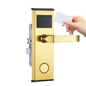 Modern Durable Stainless Steel RFID Smart Lock for Wood Door Hotel for Software Cloud Storage T57 Metal Indoor Electronic Lock