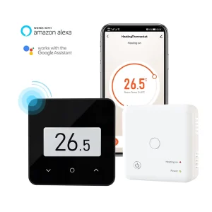 Modern Home Comfort Wired Digital Thermostat with 05C Accuracy and 10K Sensor R25C for Apartment Use