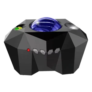 Modern LED RGB USB Speaker Black And White Projector Night Lamp With Remote For Bedroom Use And Customizable Effects