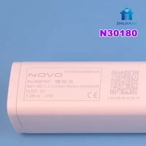 Modern Rechargeable Electronic Smart Curtain Motor Aluminum Alloy Mini Wireless Remote Control for Living Room Bathroom CE