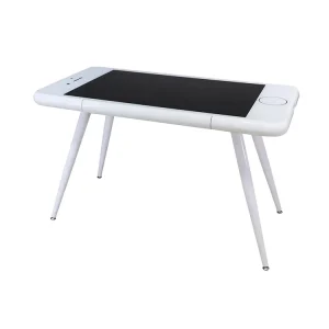 Modern Smart Office Desk Pc Design Computer Gaming Desk Table With Wireless Charging Function