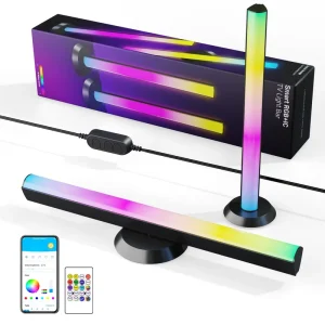 Modern Style Multicolor Smart Lighting Bars LED Light Source Bedroom Gaming Table Music Rhythm Pickup for Room