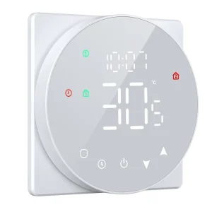 Modern Tuya WiFi Thermostat LCD Touch Screen Display Durable 2 Years Warranty Hotel Apartment Underfloor Heating System