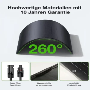 Monocrystalline Smart Solar Panel 240W Paneles Solares Kit IP67 Waterproof Solar Panel for House Roof Module System