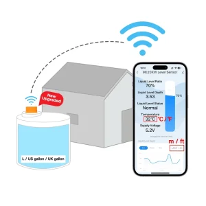 Moray ME201W Tuya WiFi Smart Home Products Devices Controllers Usage Meter Gauges Remote Monitor Water Tank Level Sensor