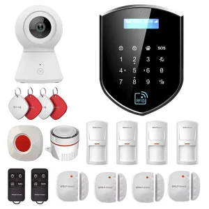 Motion Sensor Alarma TUYA Smart Life GSM+WIFI+PSTN Alarm System Home Anti Theft Security Alarms