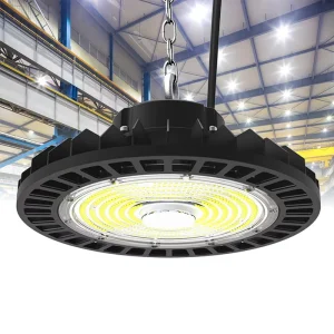 Motion Sensor Supported LED UFO High Bay Light 240W 200W 150W 100W 3 Power Switchable 4000K 5000K IP65 Water Proof Industrial