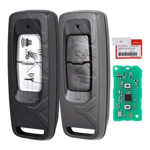 Moto Remote Control for Honda PCX160 FORZA Motorcycle 35111 35121 K1Z U11 ID47 Chip 433Mhz Replace Car Smart Key Fob Battery