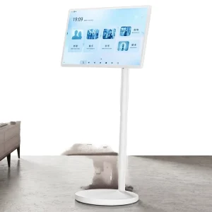 Movable Touchscreen Monitor 21.5 inch Smart Lifestyle Display with Built in Battery for Wireless Outdoor and Indoor Use