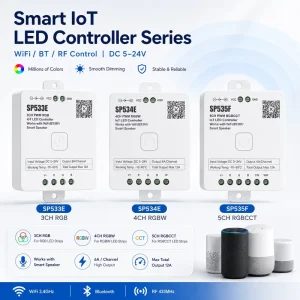 Multi-Channel Wireless LED Controller for Premium Smart Lighting Systems