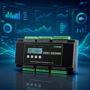 Multi Circuit Power Monitor 9 Circuits 27 Single Phase Energy Monitoring Smart Grid RS485 Modbus RTU DIN Rail Mounted
