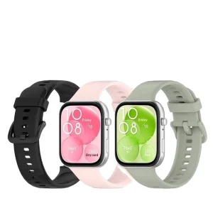 Multi Color Silicone Watch Band for Huawei Watch Fit3 Fit4 Soft Sport Waterproof Replacement Smart Watch Wristband Accessories