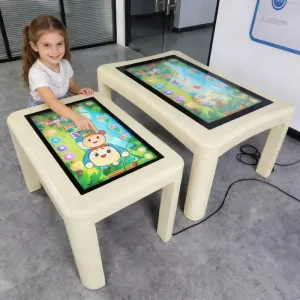 Multi Color Smart Touch Interactive Tube Game Table for Kids & Teens Schools & Home Use Customizable Lifting Lowering