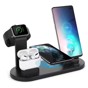 Multi Function Integrated Wireless Charging Station for Phone and Smart Watch
