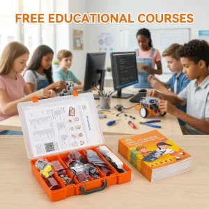 Multi Functional Sensor ESP32 IoT Starter Kit for Beginners Blynk Cloud App Inventor Programming Study Aid