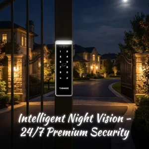 Multi-Language Audio Video Intercom for Utility, Bank, and Vault Locations, CE Approved