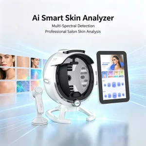 Multi Light Source Skin Scalp Analyzer Acne Analysis Facial Sensitivity Test Instrument Ce Certified for Beauty Salon Spa Use
