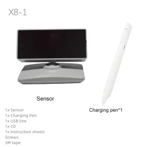 Multi Media Education Equipment Pen Touch Portable Interactive Whiteboard Device with IR Rechargeable Pen Teaching Smart Board