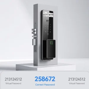 Multi-Mode Outdoor Smart Lock IP67 Waterproof with Fingerprint Face Password Card for Home Gate and Villa Security