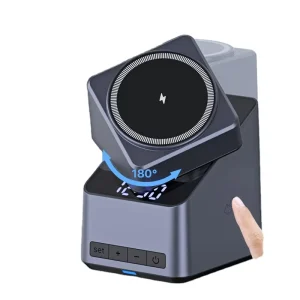 Multi Power Output Rotary Charging Dock Support Different Charging Power Portable Desktop Charging Device