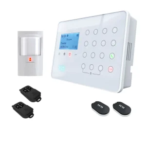 Multi Sensors Kit GSM GPRS 4G WiFi 433MHz ABS Material Wireless Crime Prevention Home Security Alarm System with App Control