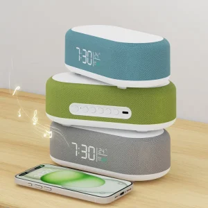 Multi function Smart Speaker Temperature Display RGB Light Smart Bluetooth Speaker Support Phone Charge