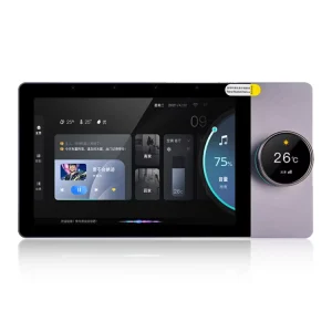 Multi-functional 8 Inch Zigbee System WiFi Touch Screen Smart Wall Central Control Switch With Zigbee Gateway